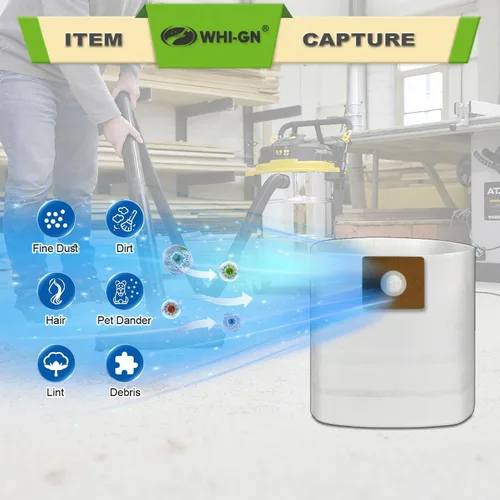 Miniatura 6 de Paquete de 5 bolsas de vacío Shop Vac de 3 galones – 90669 Bolsas de vacío tipo C, parte # 9066900 9066933