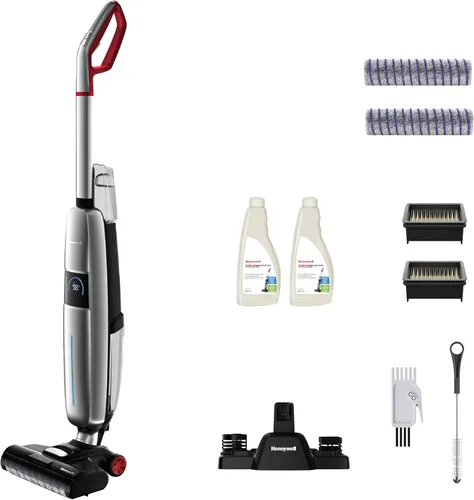 Honeywell FC15 Ultamax Elite - Aspiradora inalámbrica en seco y húmedo, limpiador de pisos, 3 en 1: spray de precisión, limpieza eléctrica y