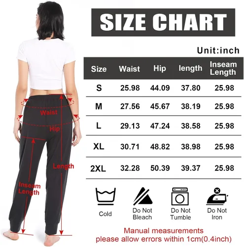 Miniatura 6 de Envlon Womens Yoga Sweatpants Loose Lightweight Workout Joggers Pants Drawstring Comfy Casual Lounge Pants with Pockets
