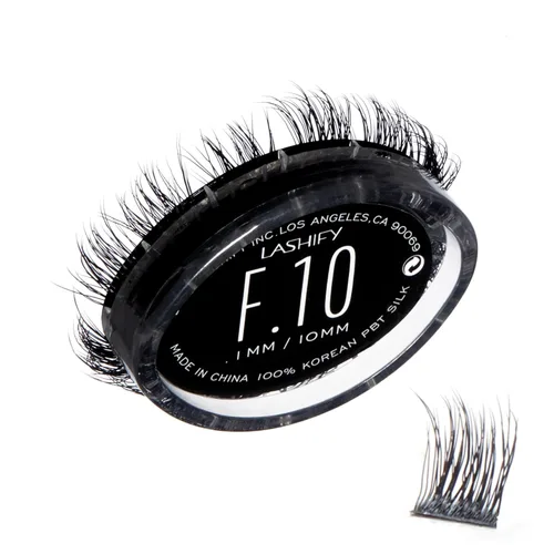 Miniatura 15 de Lashify Extensiones de pestañas esponjosas de 0.472 pulgadas (0.472 in), color negro, pestañas postizas fáciles de hacer tú mismo para añadir