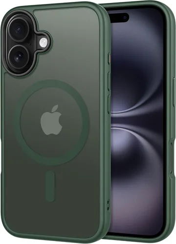 Miniatura 25 de CACOE Funda magnética para iPhone 12 y iPhone 12 Pro de 6.1 pulgadas - Compatible con MagSafe y soporte magnético para teléfono en el automóvil,