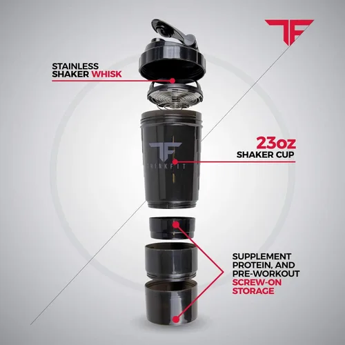 Miniatura 8 de ThinkFit Lonchera térmica para comida preparada con 6 contenedores para porciones de alimentos sin BPA, reutilizables, aptos para microondas