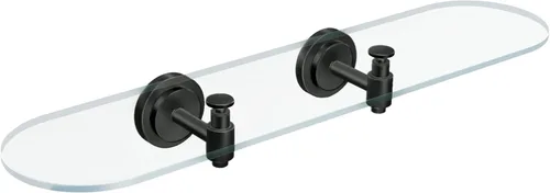 Miniatura 5 de Moen DN0790BN Iso - Estante de cristal para tocador, níquel cepillado cepillado níquel