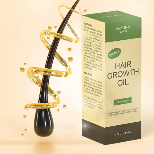 Miniatura 5 de Aceite orgánico para el crecimiento del cabello – Fortalecimiento de folículos y nutrición del cuero cabelludo – Tratamiento natural