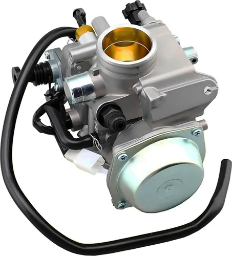 Miniatura 8 de Repuesto de carburador TRX350 para Honda Rancher 350 TRX350TM TRX350TE 350ES 350FE 350FMTE 2000-2006 ATV de 4 tiempos con cubierta de base negra
