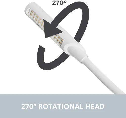 Miniatura 4 de Reliable UberLight™ Flex 1100TL - Luz de tarea rígida con cable – Luz LED portátil con soporte de mesa, cuello de cisne flexible de 26.5 pulgadas
