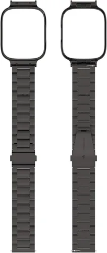 Miniatura 5 de Compatible con Redmi Watch 3 Lite/3 Active Band, bandas de metal de acero inoxidable, pulseras ajustables, accesorios de reloj inteligente