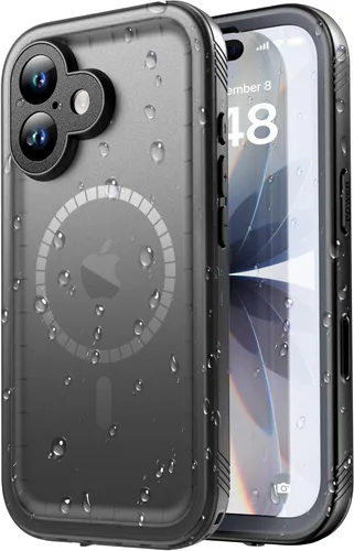 Miniatura 64 de SPORTLINK Funda para iPhone 15 Pro Max, IP68 resistente al agua, protección militar, cuerpo completo, resistente, a prueba de golpes, sellado 360, a