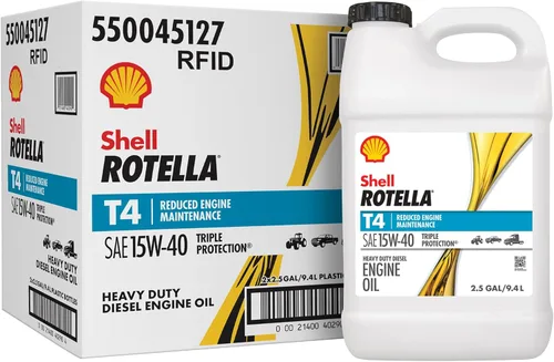 Miniatura 7 de Shell Rotella T4 Triple Protection 15W-40 Aceite de motor, 1 cuarto de galón (paquete de 6)