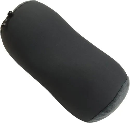 Miniatura 2 de World's BestAlmohada de tubo de refuerzo MicroBEAD, tela táctil suave y táctil, almohada de soporte de cuello o espalda, hipoalergénico, carbón