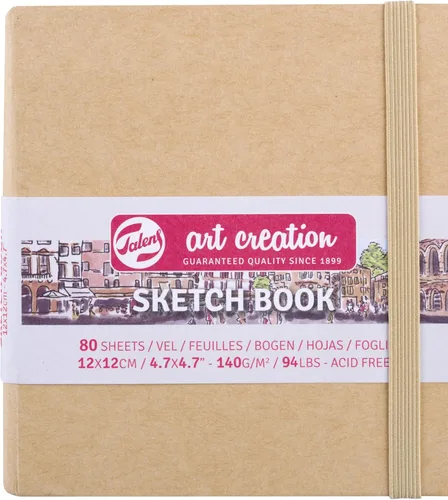 Talens Japan T9314-434M 452361 Art Creation - Cuaderno de bocetos (4.7 x 4.7 pulgadas), papel para manualidades papel artesanal