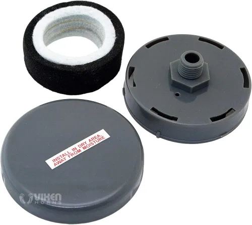 Miniatura 9 de Vixen Horns Tanque de bocina de tren/aire de 0.5 galones (2 litros) con compresor de 150 PSI a bordo sistema/kit 12V VXO8805