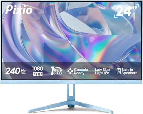 Miniatura 10 de Pixio PX246 Wave Beige 24 pulgadas 120Hz Frecuencia de Actualización Resolución FHD 1080p Panel IPS 4ms GTG Tiempo de Respuesta Monitor