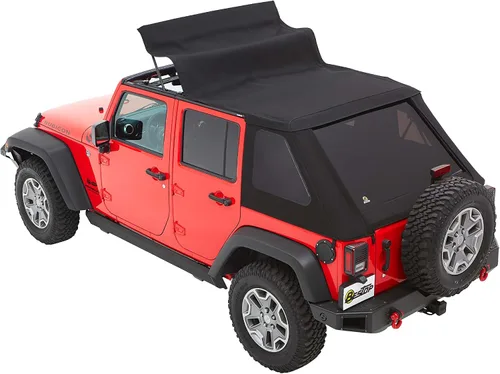 Miniatura 3 de Bestop 56853-35 - Toldo Trektop Black Diamond para Jeep Wrangler JK Unlimited de 4 puertas 2007-2018