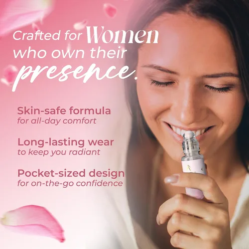 Miniatura 5 de Perfumes de lujo con infusión de feromonas para mujer, aromas mejorados de primera calidad, colonia de feromonas, tamaño de viaje, bola rodante, a