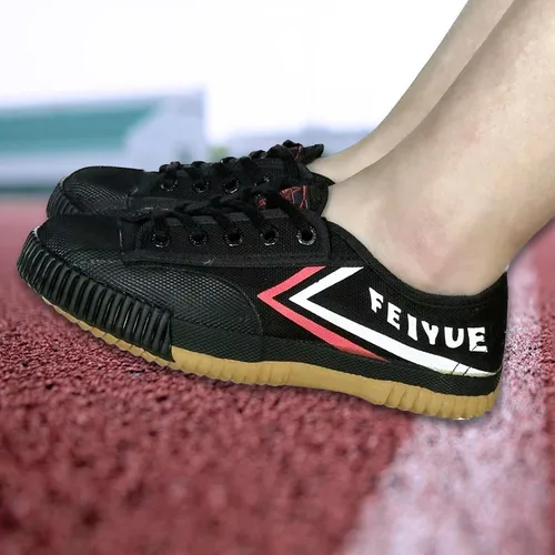 Miniatura 4 de Zapatos de lona para artes marciales para adultos y niños, tenis de lona bajos para caminar diariamente casual, tenis de moda unisex con suela