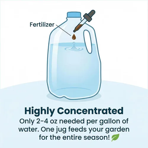 Miniatura 6 de Fertilizante de pescado - Fertilizante de pescado hidrolizado con certificación Omri para plantas (1 galón)