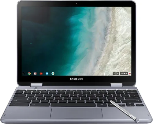 Miniatura 3 de Samsung Chromebook Plus V2 360 12.2" FHD+ pantalla táctil 2 en 1 (Intel Celeron 3965Y, 4GB RAM, 64GB eMMC, Active Stylus) portátil para el hogar