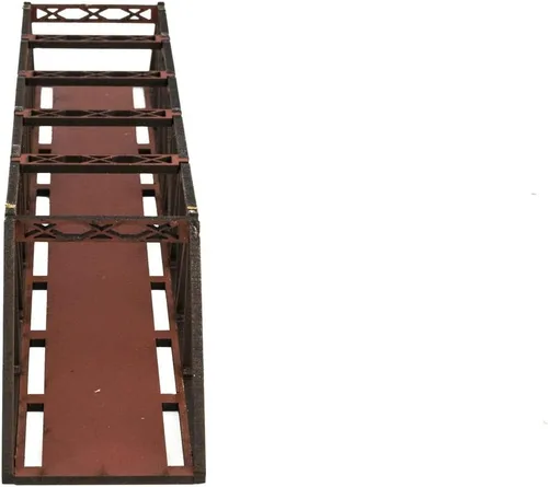 Miniatura 4 de War World Scenics - Puente de viga de MDF de calibre N de una sola vía (7.874 in) (elige color) - Escala de modelado ferroviario Modelo ferroviario