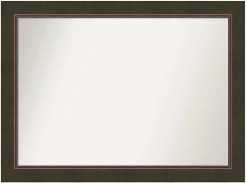 Miniatura 122 de Amanti Art Espejo personalizado, espejo de baño de bronce Milano, espejo de pared o espejo de tocador de baño sobre el fregadero