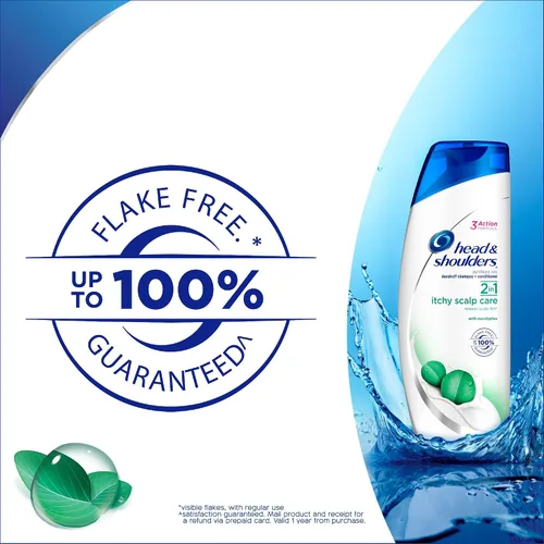 Miniatura 3 de Acondicionador Head and Shoulders con eucalipto para cuero cabelludo. Anticaspa. 13.5 onzas líquidas Eucalipto 2 en 1