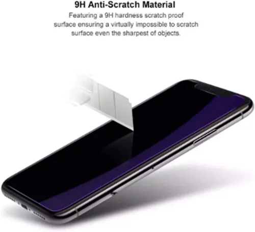 Miniatura 5 de Protector de pantalla de vidrio templado para iPhone 13 Mini, anti luz azul [protección ocular] ZenHoo