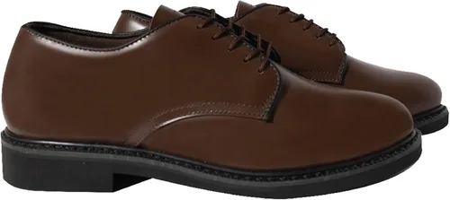 Miniatura 9 de Rothco Zapatos de vestir Oxford de uniforme formal clásico marrón