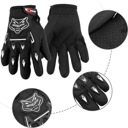 Miniatura 5 de Frienda Guantes deportivos de invierno para niños, guantes de carreras de deportes de potencia, guantes de motocross, guantes de bicicleta sucia