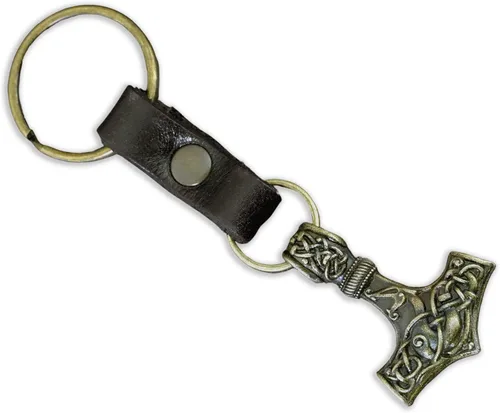 Miniatura 32 de Baldur Jewelry - Collar con Colgante de Martillo de Thor Mjölnir - Joyería Vikinga Nórdica de Thor - Collar de Thor - Regalos de Thor para Hombres