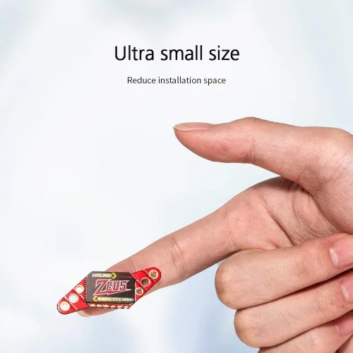Miniatura 3 de HGLRC Zeus350mW VTX 5V M2 M3 16x16 20x20 25.5x25.5 5.8GHz VTX Betaflight para FPV Racing Drone Quad (SMA)