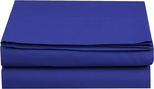 Miniatura 53 de Elegant Comfort Sábana plana premium de 1 pieza de calidad hotelera, lujosa y más suave, 1500 hilos, ropa de cama sábana plana de calidad egipcia