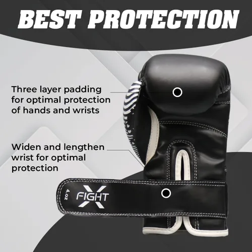 Miniatura 6 de Guantes de boxeo para niños de 3 a 8 años, 4 6 onzas, entrenamiento MMA, niños, niñas, guantes de kickboxing para entrenamiento, saco de boxeo, Muay