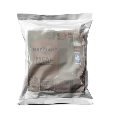 Miniatura 3 de XMRE Comidas gigantes listas para comer (MRE) Ración de grado militar Vida útil prolongada Sin refrigeración Para las fuerzas del orden