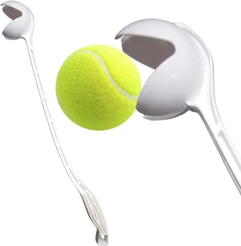 Miniatura 8 de AnNafi® Lanzador de pelotas para perros, lanzador de pelotas de tenis de larga distancia para perros, lanzador manual de pelotas para perros