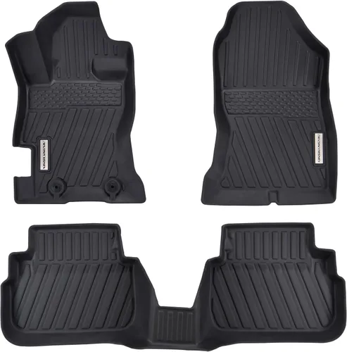 Alfombrillas compatibles con Subaru Crosstrek 2018-2023 / Subaru Impreza 2017-2023, forro de piso de TPE para todo tipo de clima, antideslizante