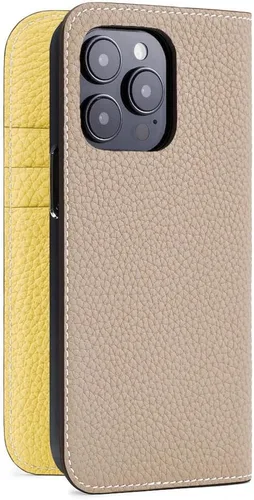 Miniatura 9 de BONAVENTURA Funda para smartphone Diary [iPhone15 Pro, negro x Etoupe] BODTR15P-BKET