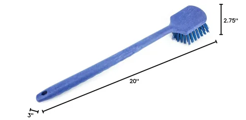Miniatura 6 de SPARTA 40501EC14 Cepillo de Plástico Grande para Fregar, 20 Pulgadas, Azul (Paquete de 2) - Limpieza de Cocina y Utilidad con Mango Largo