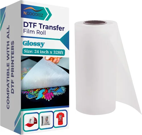 Miniatura 8 de NGOODIEZ Hojas de película de transferencia DTF A4 de 8.5 x 11 pulgadas, 25 hojas, papel DTF prémium para impresora DTF, revestimiento brillante