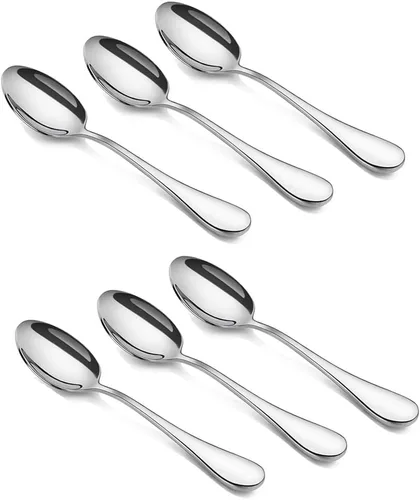 Miniatura 4 de HornTide, juego de cubiertos (cuchillo, tenedor, cuchara), Vajilla, Plateado