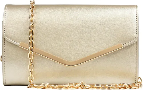 Miniatura 12 de Bolso de mano para mujer, bolso de mano con cadena desmontable para bodas y fiestas