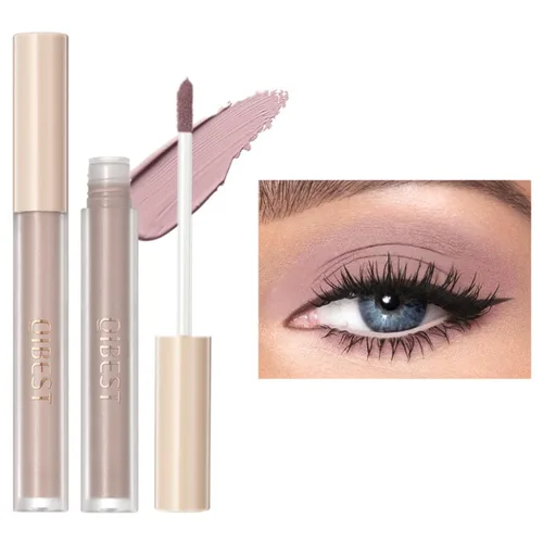 Miniatura 11 de Sombra de ojos líquida con efecto brillante de larga duración, sombra de ojos con pigmento brillante, maquillaje con brillo y purpurina