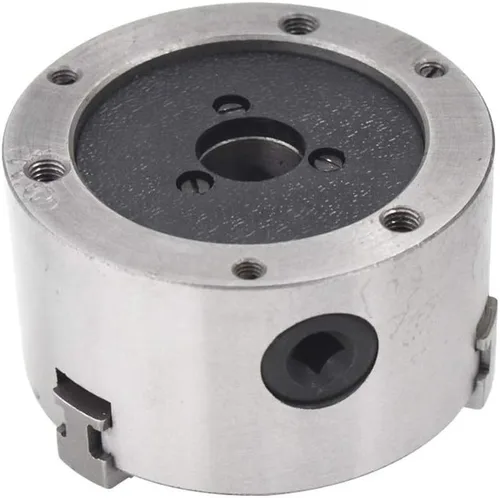 Miniatura 3 de WFLNHB K11-100 4 pulgadas 3 mandíbula auto centrado torno Chuck para fresadora de perforación CNC