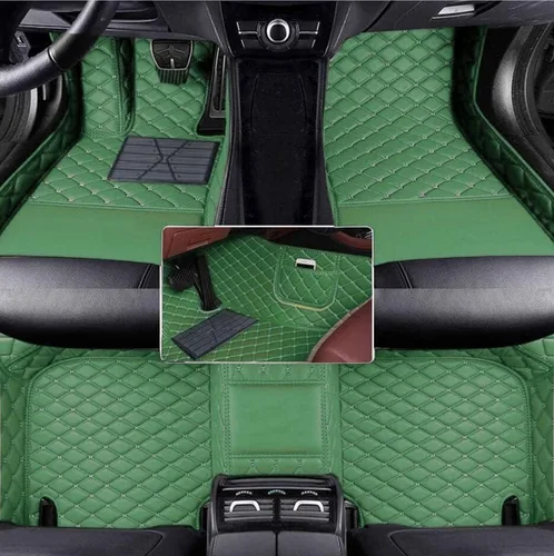 Miniatura 13 de Tapetes de suelo de automóvil compatibles con el 99 % de los sedán, SUV, deportivos, cobertura completa, compatible con hombres y mujeres, Negro