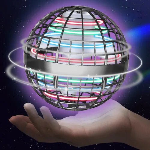 Miniatura 7 de Sosuy Bola de orbe voladora 2026 para niños, mágico, hover cósmico, boomerang, espacio, flotante, mini drone giratorio a mano, juguetes de Navidad