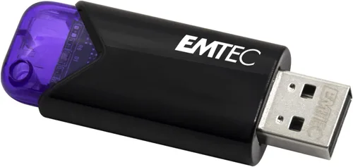Miniatura 5 de Emtec Click Easy B110 - Unidad flash USB 3.0 (3.2), 256 GB de almacenamiento externo, color rojo, negro