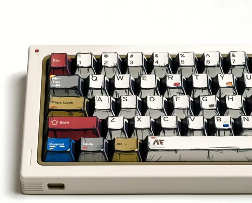 Miniatura 5 de PBT - Teclas de manga japonesa, estilo anime, 141 teclas, perfil, color cereza, sub retro, teclas para teclado mecánico (mezcla de colores)