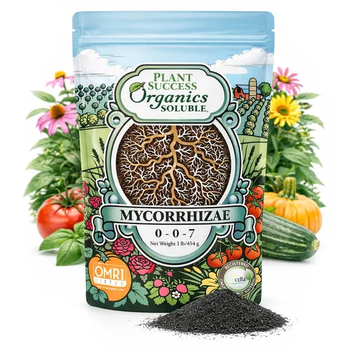 Miniatura 8 de Hongos micorrícicos OMRI - Potenciador orgánico de raíces para el éxito de las plantas, súper potente 20 cepas ECTO y ENDO mezcla para árboles