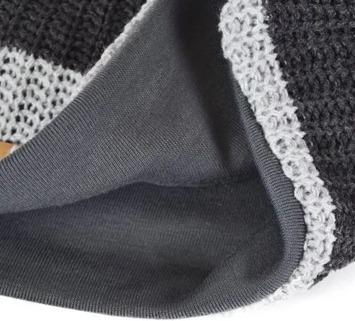 Miniatura 11 de FORBUSITE Gorro de punto largo holgado para hombre para verano e invierno, de gran