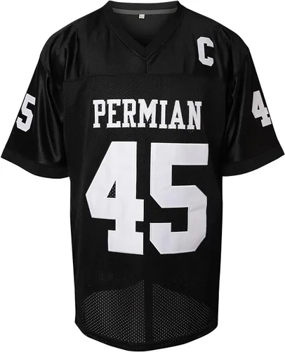 Miniatura 2 de Boobie Miles Jersey, 45 Permian Friday Night Lights Football Jersey White Black S-XXXL