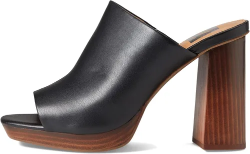 Miniatura 4 de DV Dolce Vita Sandalias de tacón Perla para mujer, color negro liso, talla 6, Negro liso